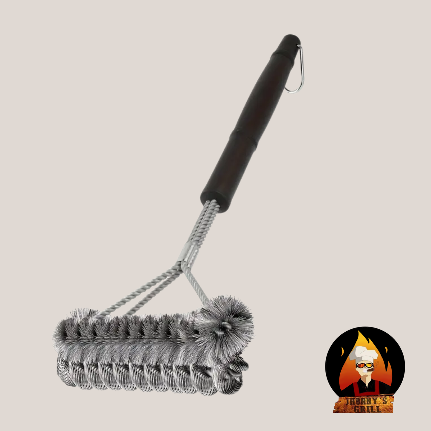 Cepillo de Barbacoa de Acero Inoxidable – 38.1 cm