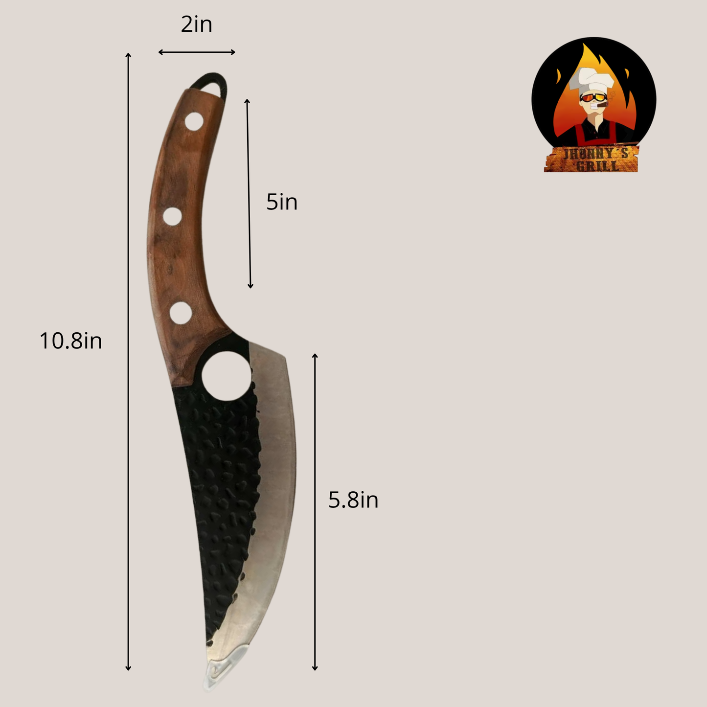 Cuchillo Profesional para Parrilleros – Precisión, Potencia y Estilo