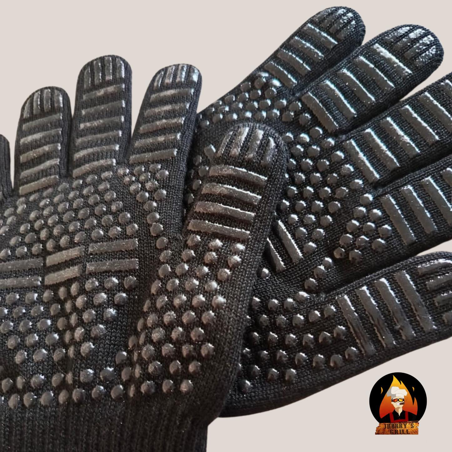 Par de guantes para BBQ Antideslizantes y Resistentes al Calor