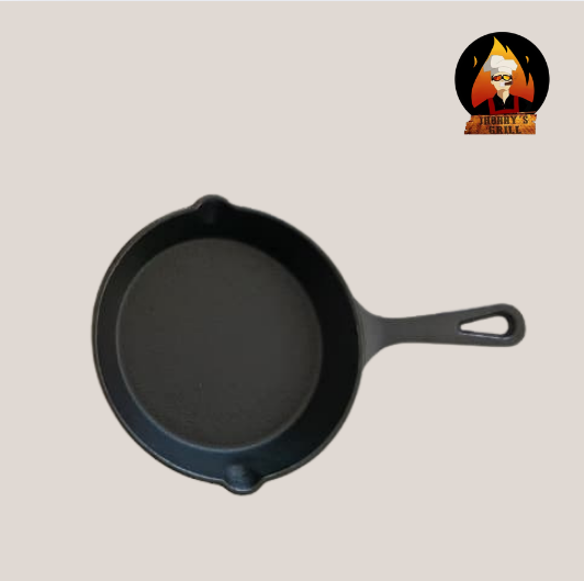 Sartén de Hierro Negro de 15 cm – Tamaño Compacto, Sabor Gigante